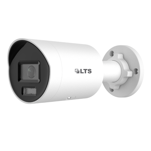 LTCMIP8C42WI-28MDA, Platinum, IP, 4 MP, Mini Bullet, 2.8mm, True WDR, Built-in Microphone, DC 12V/PoE, Color 24/7, MD 2.0 - Human and Vehicle Detection, Hybrid Illumination