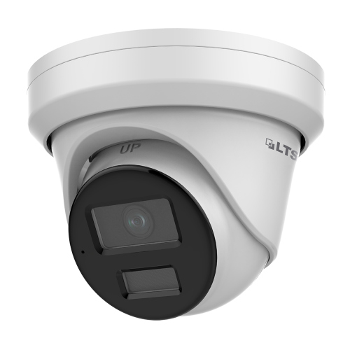 LTCMIP3C42WI-28MDA, Platinum, IP, 4 MP, Turret, 2.8mm, True WDR, Built-in Microphone, DC 12V/PoE, Color 24/7, MD 2.0 - Human and Vehicle Detection, Hybrid Illumination