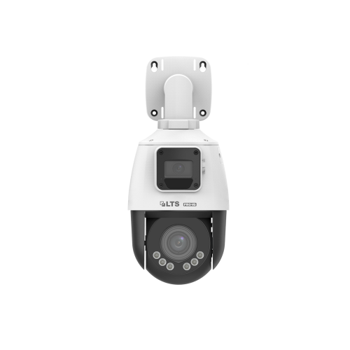 VSPTZIP3122WSL-X4IR, Pro-VS, 3.5” 4x Zoom, 2MP PTZ + 2MP, 2.8mm Fixed lens, 1920x1080@25fps, Starlight: 0.002Lux, 2.8 to 12mm, 120dB WDR on Fixed Lens, IP66, IR 164ft, Built-in 2 Mics & Speaker