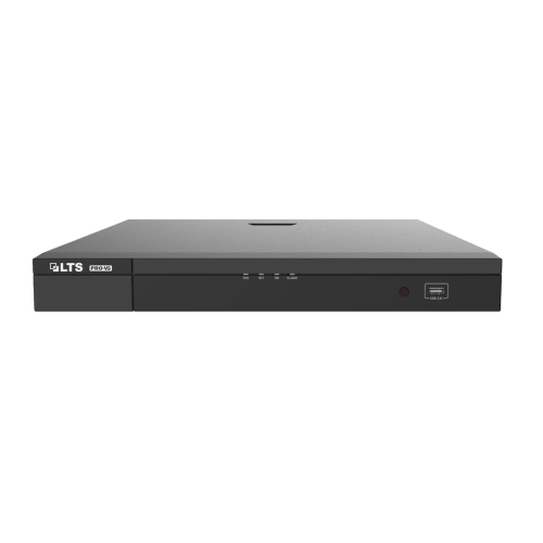 VSN8216-P16, Pro-VS, 16-Ch, NVR, 2 SATA HDDs, 1U, 8 PoE, Ultra H.265/H.265/H.264, 100~240V AC