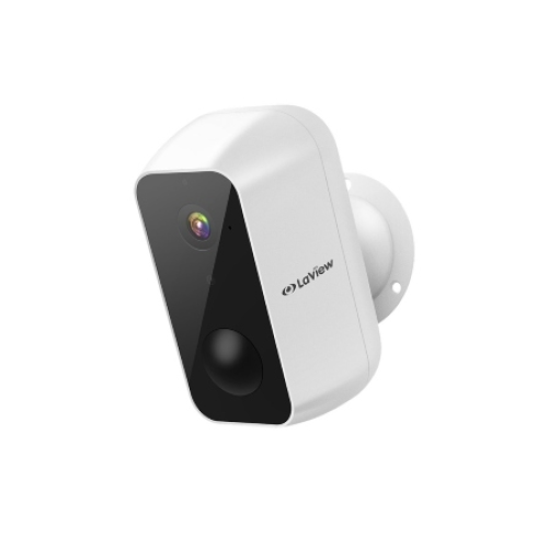 LV-PYN11-G32, LaView N11 Battery Security Camera Outdoor White With 32GB SD Cards